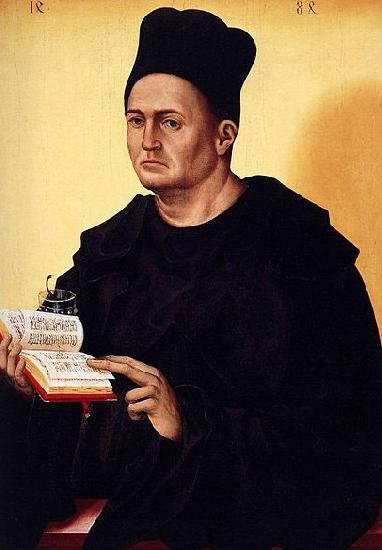 Jan Polack Portrait of a Benedictine Monk oil painting picture